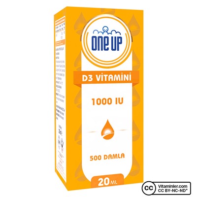 One Up Витамин D3 1000 МЕ 20 мл Капли