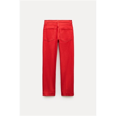 JEANS ZW COLLECTION BOOTCUT TIRO ALTO CROPPED