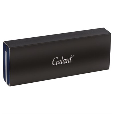 Ручка подарочная шариковая GALANT "COLLAGE", корпус черный/металлический, детали розовое золото, узел 0,7 мм, синяя, 143507