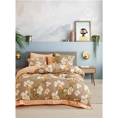 Много цветов! Комплект постельного белья Boris EGYPTIAN COTTON ⭐⭐⭐ из высококачественного материала полуторка