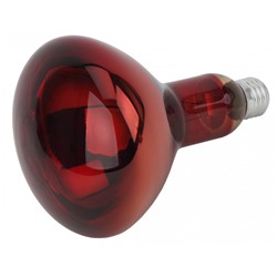 Нарушена упаковка.   ИКЗК 220-250 R127 (15/360) Инфракрасная лампа красного света ЭРА  Б0042980