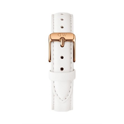 Reloj de cuarzo de piel y chapado en oro rosa Petite Bondi