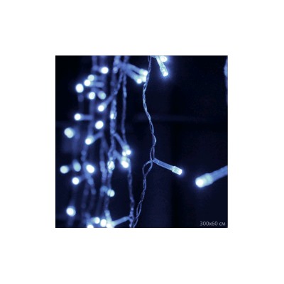 Гирлянда светодиодный дождь бахрома 300х 55 см 100 LED / GT620 /уп 100/АКЦИЯ