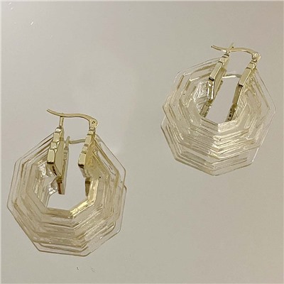 Серьги с английским замком арт. 13 4076 (id 279700)