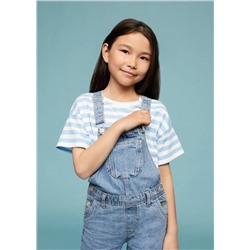 Peto largo vaquero -  Niña | MANGO OUTLET España