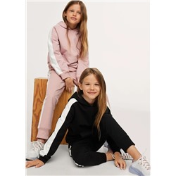 Pantalón jogger bandas -  Niña | MANGO OUTLET España