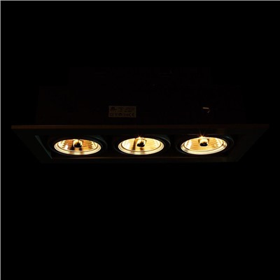 Нарушена упаковка.    Встраиваемый поворотный точечный светильник Arte Lamp Technika A5930PL-3WH