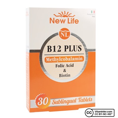 New Life B12 Plus 30 Подъязычная таблетка
