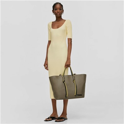 Bolso capazo Lynn - caqui