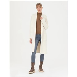 Ecru Comfort Fit Nititual Cardigan