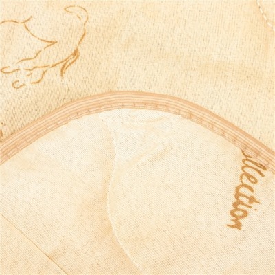 Одеяло многоигольная стежка Верблюжья шерсть (конверт )140х205см 150гр, пэ100%