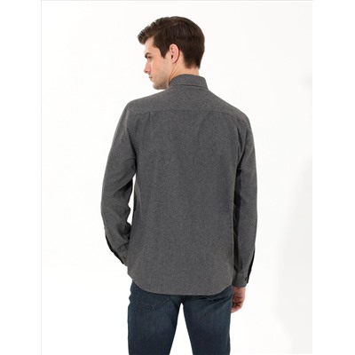 Anthracit Comfort Fit рубашка с длинным рукавом