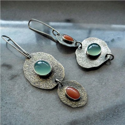 Серьги на крючках арт. 13 4018 (id 273665)
