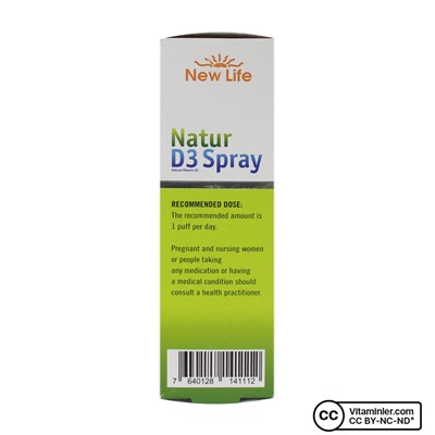 New Life Natur Spray D3 400 МЕ 10 мл