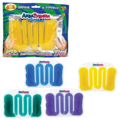 Антистресс-переливайка "АКВАТУБИКИ", АССОРТИ, 12 видов, 1TOY