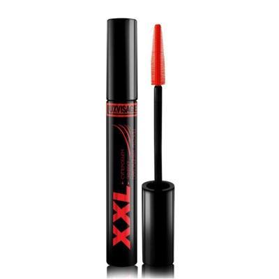 Тушь для ресниц LuxVisage (Люкс Визаж) XXL суперобъем - эффект накладных ресниц, 9 г