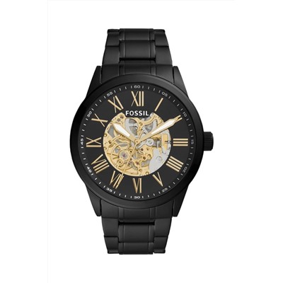 Reloj automático de acero - Negro