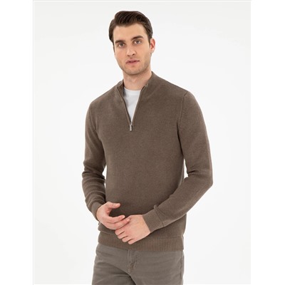 Vizon melanj Slim Fit