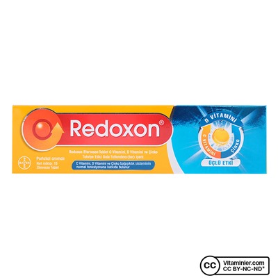 Redoxon Triple Effect C, витамин D и цинк 15 шипучих таблеток