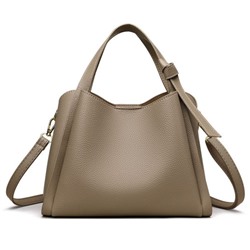 Женская кожаная сумка 8192 BEIGE