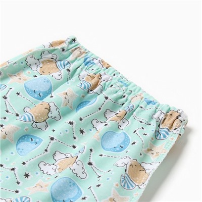 Костюм (распашонка, ползунки, чепчик) Bloom Baby Созвездия, р. 62 см, голубой