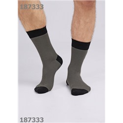 CLEVER Носки муж.К3418 23Ф хл+эл