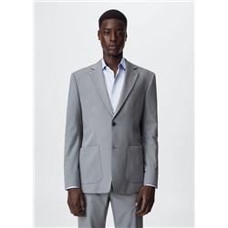 Americana traje relaxed fit -  Hombre | MANGO OUTLET España