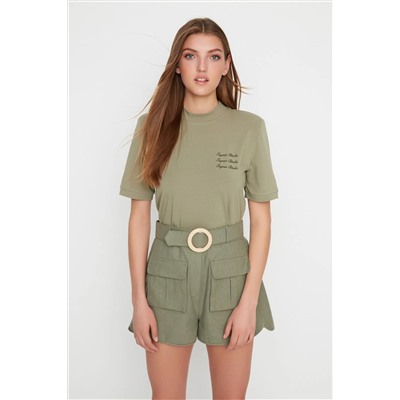 X Sagaza Studio Khaki Pattali футболка TPRSS22S00000