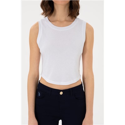 Женщина White Basic T -Fish Surprise Discount в корзине