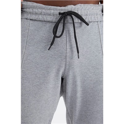 Базовый мужской спортивный костюм Keith Grey Melange — 85231 8612