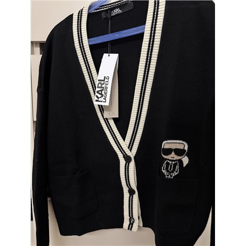 Джемпер женский черный KARL LAGERFELD  5015 Размер S*44
