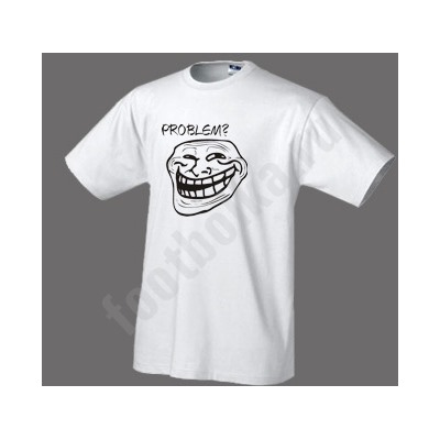 Футболка troll face "Problem?"