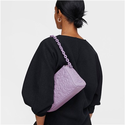 Bolso bandolera Greta - cuero - lila