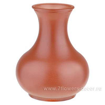 Ваза (стекло) матовая, D9xH20 см