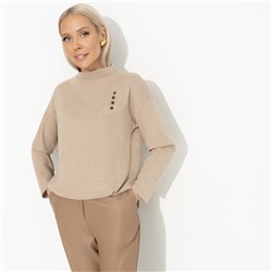 Джемпер с напуском, Долгожданное приглашение (beige)