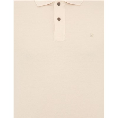 Бежевая тонкая подсадка Polo yaka basic t -красавица