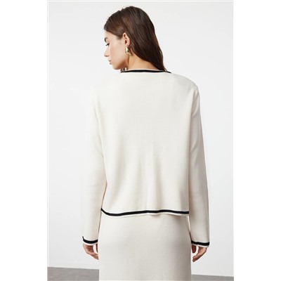 Ecru By Accessorie Buttoned Kintwear Юбка кардиган
