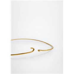 Collar choker 24k -  Mujer | MANGO OUTLET España