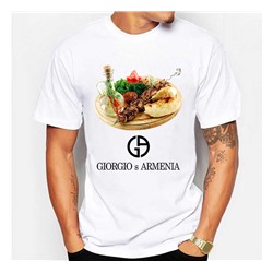 Футболка "Giorgio Armenia" антибренд