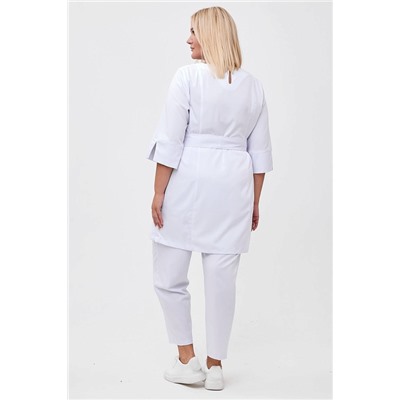 Блуза медицинская женская 3-79-21-3 / Kiara 0 Blanc de blanc