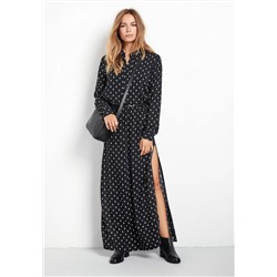 Hus*h ♥️ платье в длине maxi, британский уличный стиль. Тонкая и прохладная вискозная ткань, не просвечивает✔️ цена на оф сайте 99 фунтов  начало продаж 16.05 в 5:00⚡️