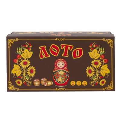 Игра настольная "Лото", L24 W13 H8 см