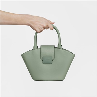 Bolso capazo Lucia - gris piedra