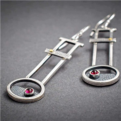 Серьги на крючках арт. 13 4039 (id 279356)