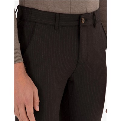 Brown Slim Fit Canvas Bloys