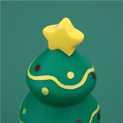 Игрушка для собак пищащая "Ёлка", 11,5 х 5,5 см