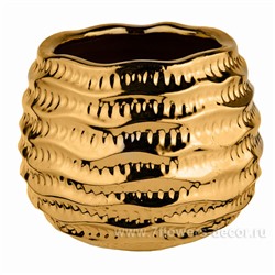Ваза "Gold" (керамика), D15xH12 см