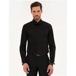 Рубашка для смокинга Black Slim Fit