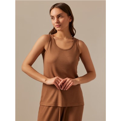 Майка женская домашняя SL HOME р. XL, кофейный
