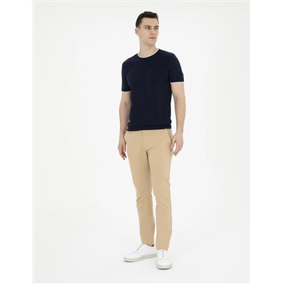 Camel Amelor Slim Fit Canvas брюки
